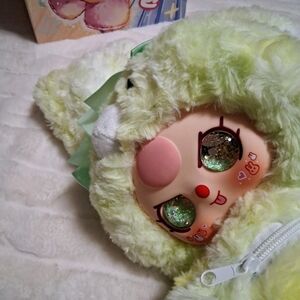 Rare Baby Three 400% Hugging Baby Backpack With LIQUID glitter Eyes